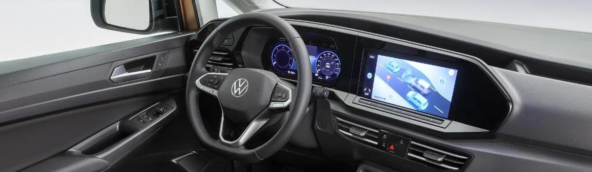 interior del Volkswagen Caddy