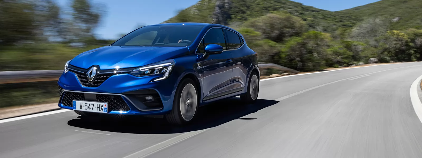 Renault Clio azul