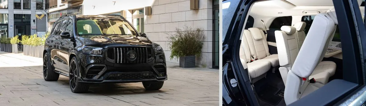 Mercedes-Benz GLS y su interior 