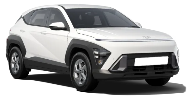 Hyundai Kona Híbrido blanco