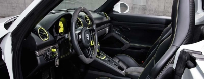 Interior del Porsche Boxster