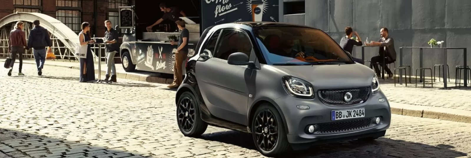 Lateral smart fortwo