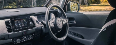 interior del Honda Jazz Crosstar