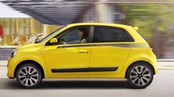 Renault Twingo amarillo