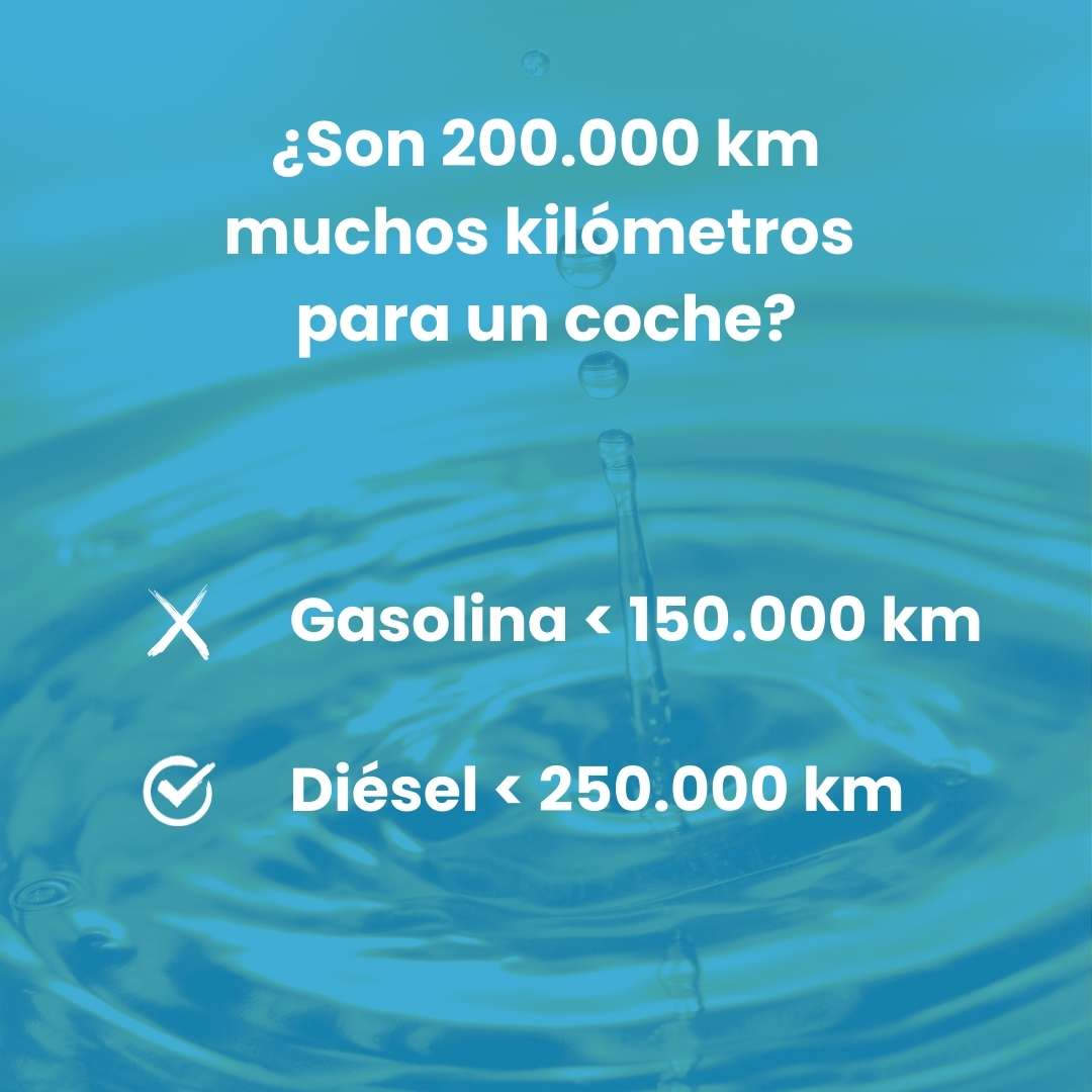 200.000 km son muchos para un coche de diésel - gasolina
