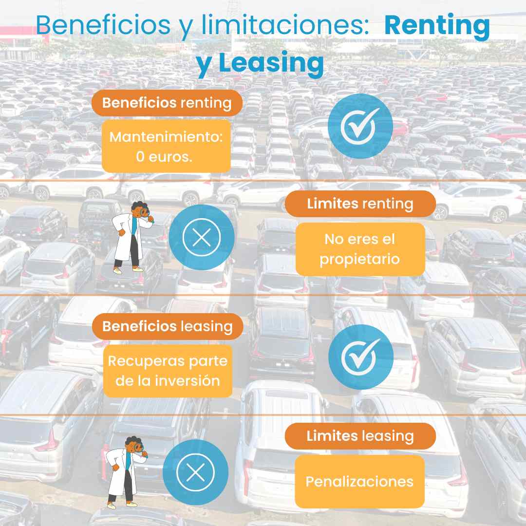 Beneficios y limitaciones del renting y leasing 