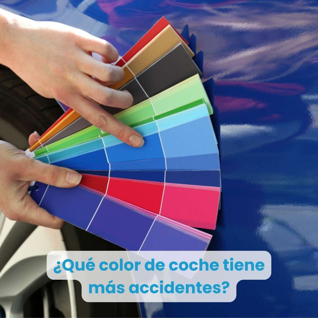 ¿Qué color de coche tiene más accidentes?