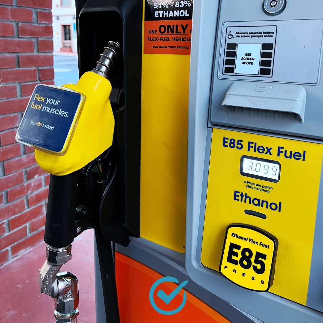 flex fuel cargar combustible