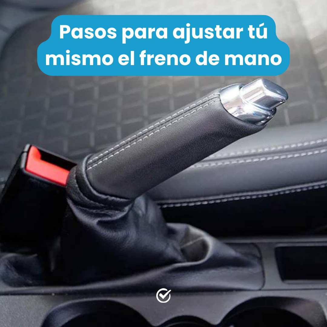 Tensar el freno de mano